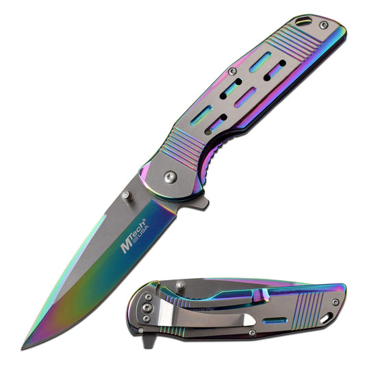 Rainbow Steel Knife