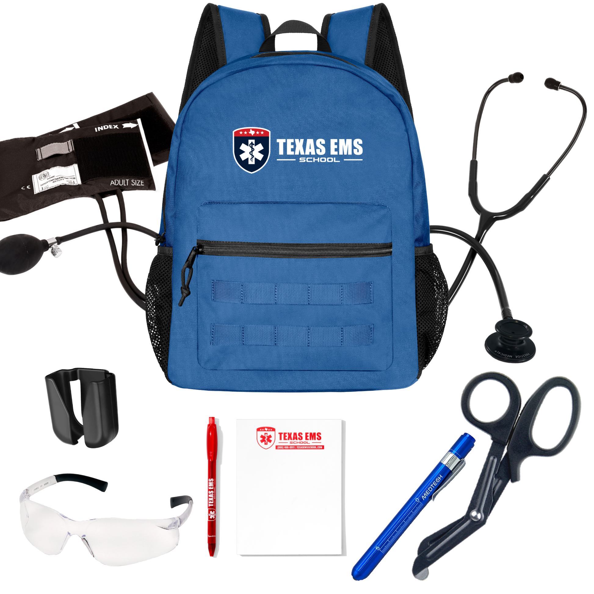 MedTech- Texas EMS School Custom Clinical Kit- Full Kit- Blue