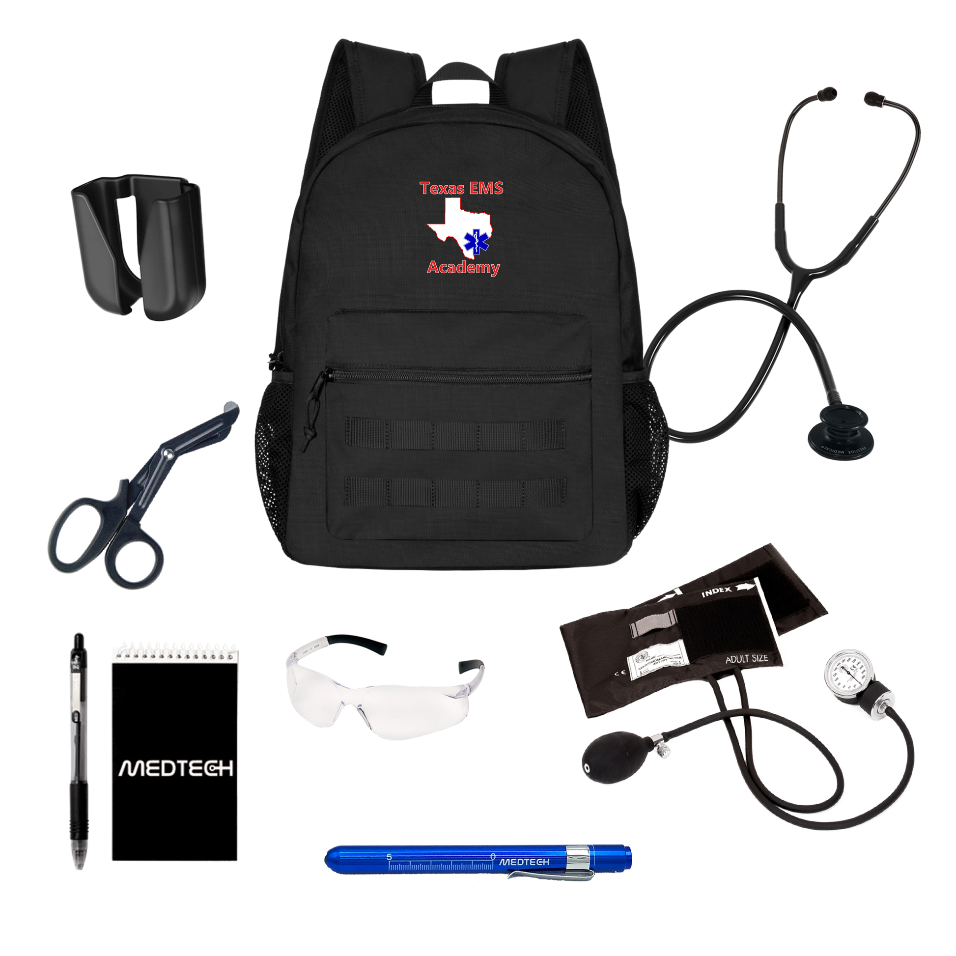 MedTech- Texas EMS Academy Custom Clinical Kit- Full Kit- Black