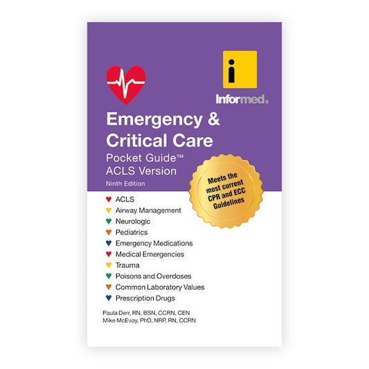 Taschenführer für Notfall- und Intensivpflege, ACLS 9e