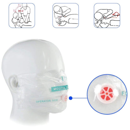 Keychain CPR Mask